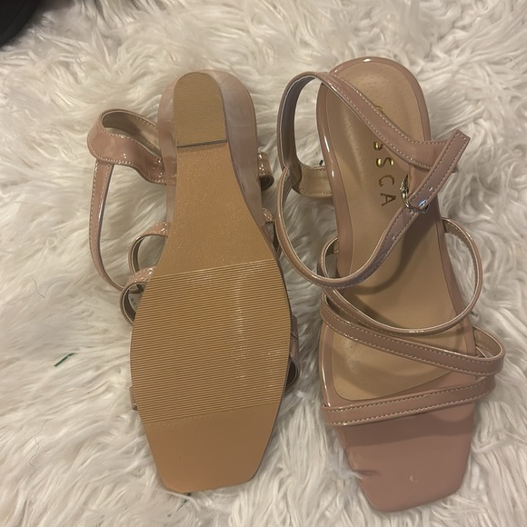 CESSCA WEDGE SANDAL SIZE 9 NEW NEVER WORN - Picture 2 of 4